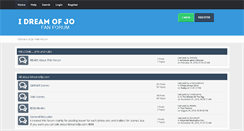 Desktop Screenshot of josforum.com